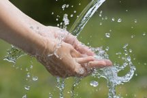 washing hands